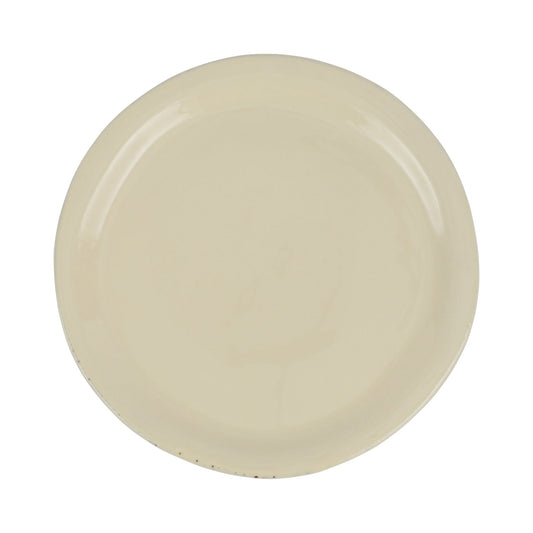 Vietri Cucina Fresca Dinner Plate - Crema