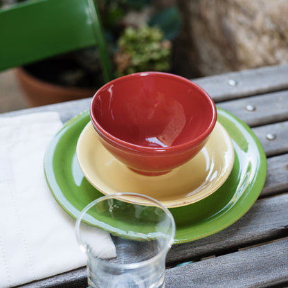 Vietri Cucina Fresca Dinner Plate - Pistachio