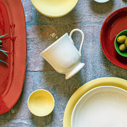 Vietri Cucina Fresca Mug - Crema