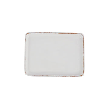 Vietri Cucina Fresca Rectangular Tray - Bianco