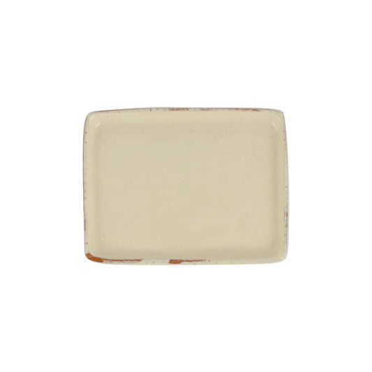Vietri Cucina Fresca Rectangular Tray - Crema