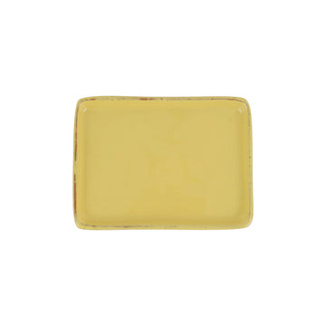 Vietri Cucina Fresca Rectangular Tray - Saffron