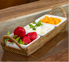Calaisio Rectangular Tray 3 Part Server with Porcelain Dishes