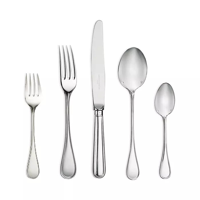 Christofle Albi Flatware: 5-Piece Set, Sterling Silver