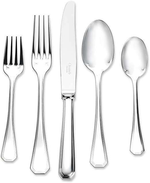 Christofle America Flatware: 5-Piece Set, Silver-Plated