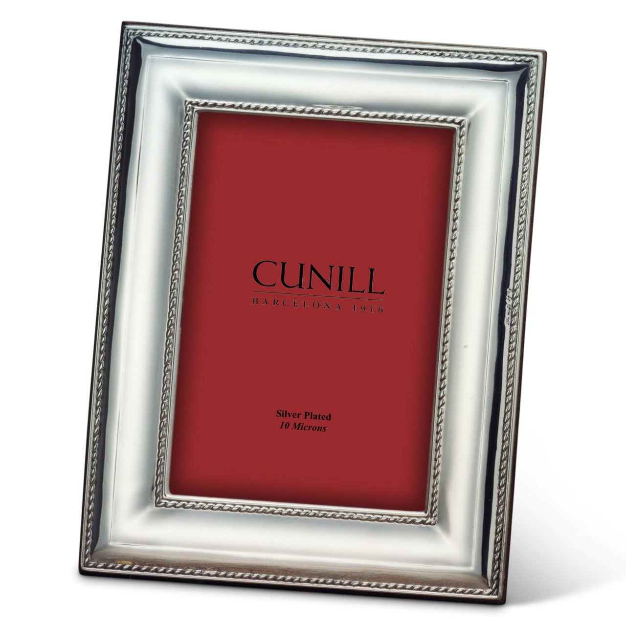 Cunill Cords Silverplate Picture Frame - 4x6