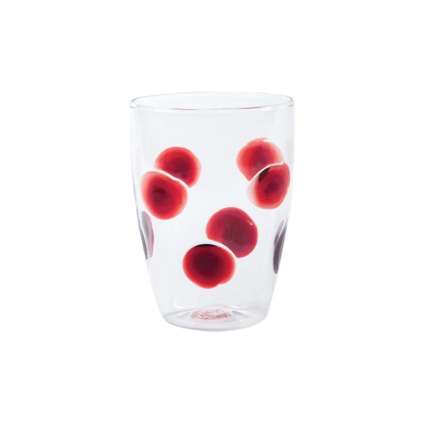 Vietri Drop Tumbler Tall - Red