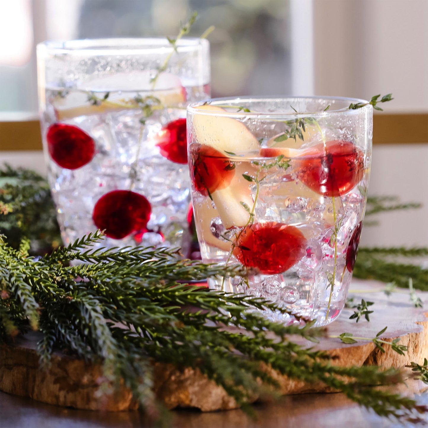 Vietri Drop Tumbler Tall - Red