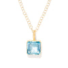 Dina Mackney Designs Necklace Set - Blue Topaz Mini Charm Necklace