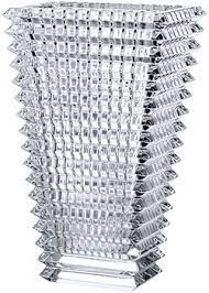 Baccarat Eye Vase - Clear Rectangular Small