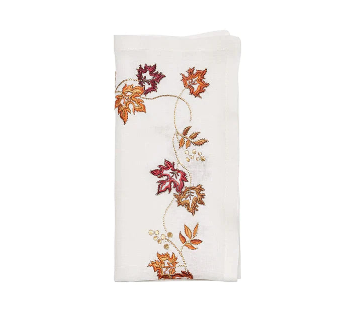 Kim Seybert Napkin: Fall Frolic, Set of 4