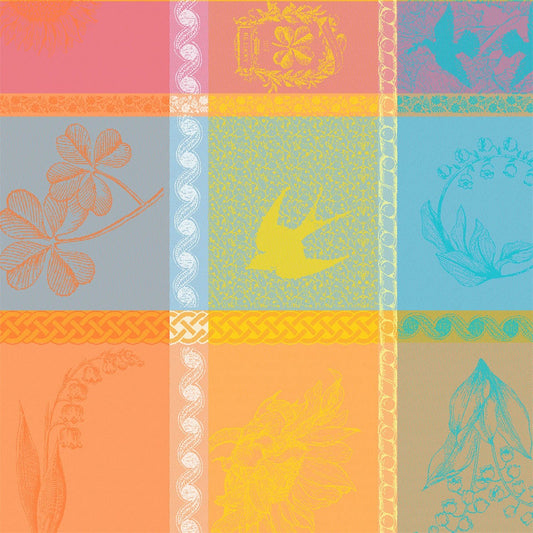 Garnier Thiebaut Bonheur Salsa Napkin 22" x 22"