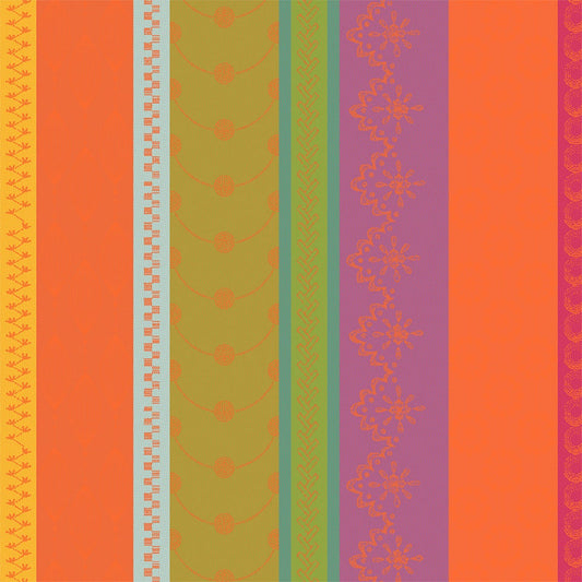 Garnier Thiebaut Mille Broderies Samba Napkin 19" x 19"