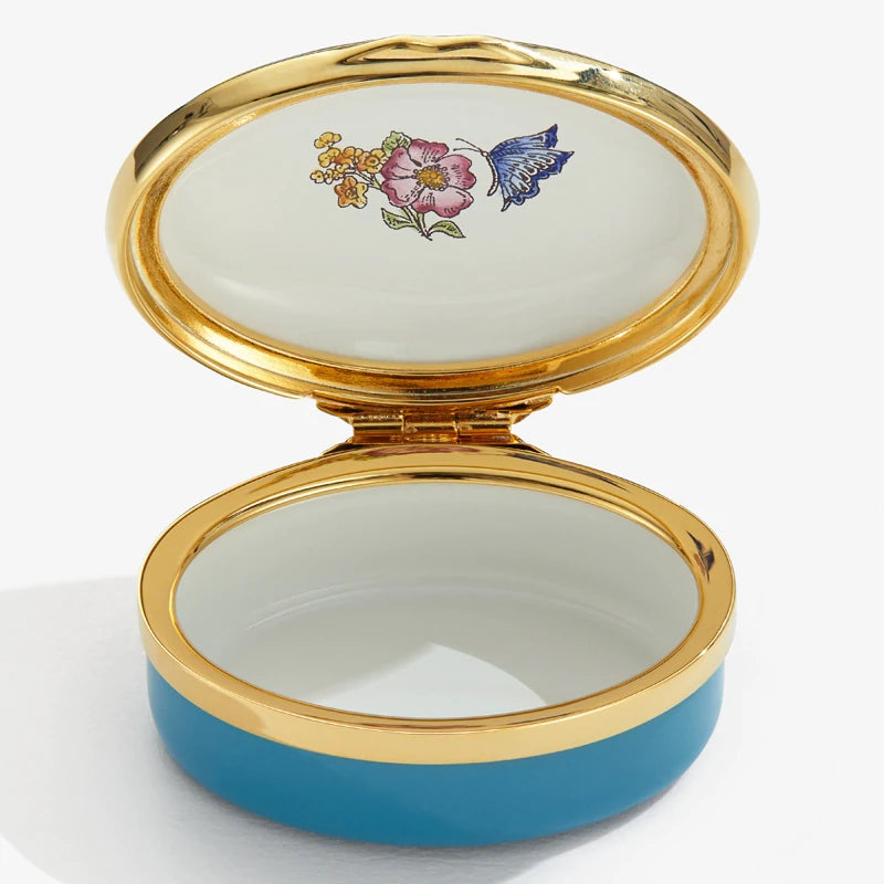 Halcyon Days Enamel Box - Happy Birthday – Coast 2 Coast Collection