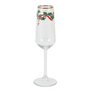 Vietri Holly Champagne Glass