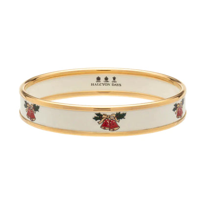 Halcyon Days Bangle - Holiday Bells - Medium