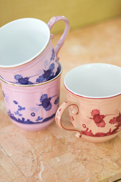 Ginori 1735 Oriente Italiano Mug - Vermiglio (Red)