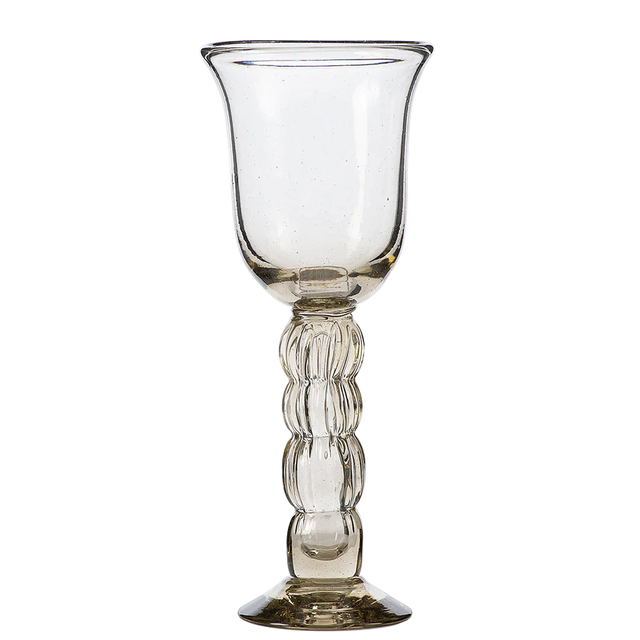 Jan Barboglio Pera Copa Goblet - Clear