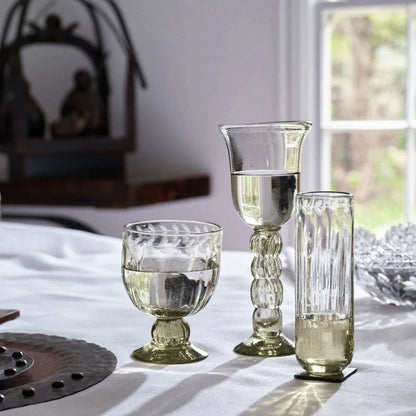 Jan Barboglio Pera Copa Goblet - Clear