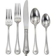 Juliska Flatware: Berry & Thread Bright Satin, 5-Piece Setting