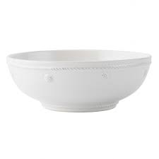 Juliska Berry & Thread Whitewash Coupe Pasta Bowl - 7.75"