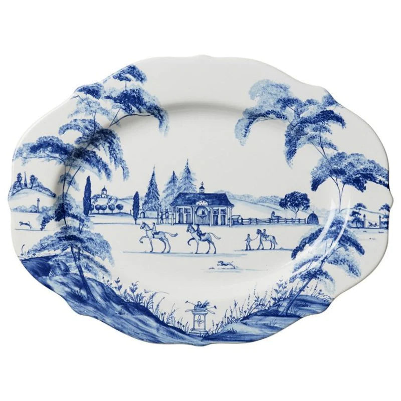 Juliska Country Estate Delft Blue Platter - 15 inch