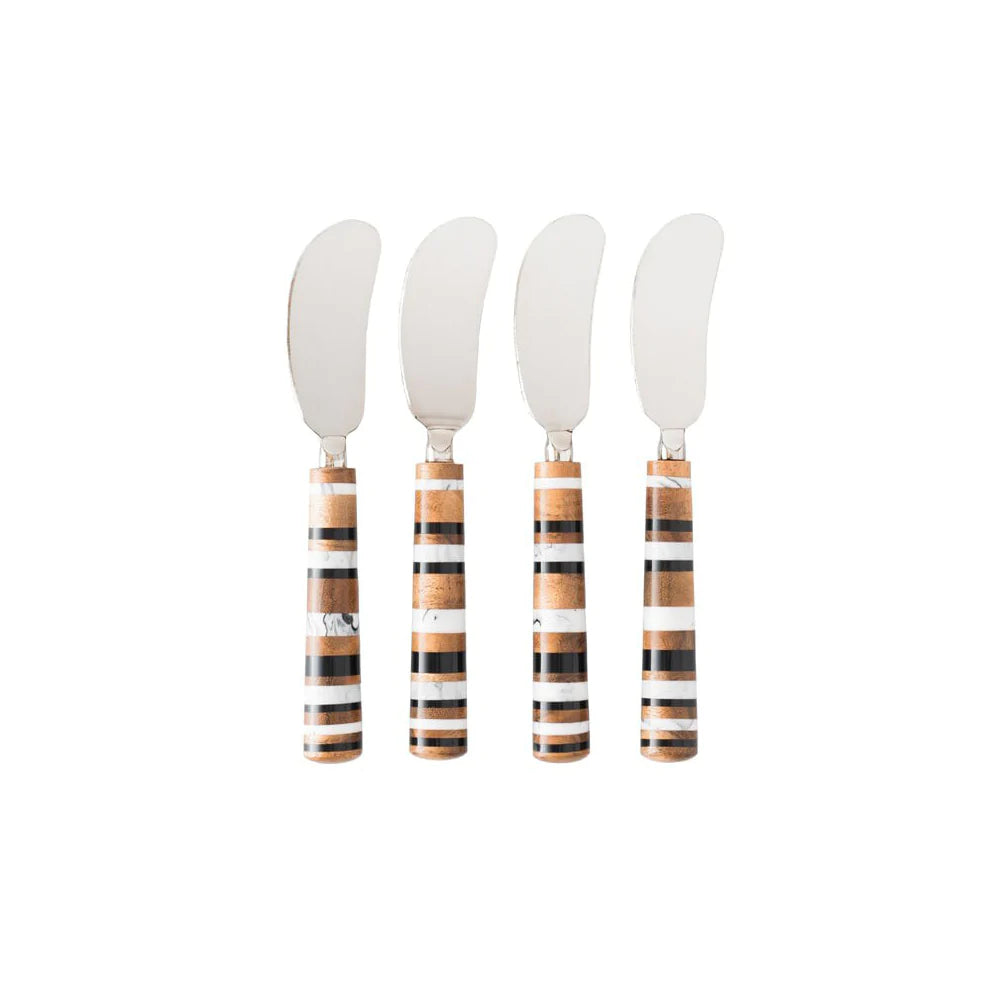 Juliska Stonewood Stripe Spreaders - 3-piece