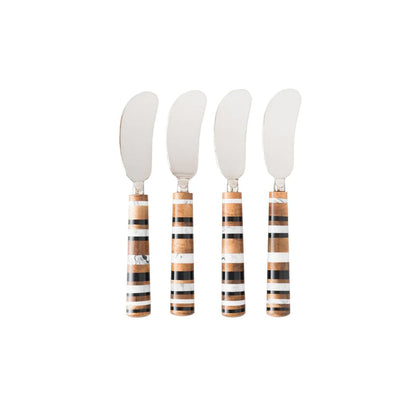 Juliska Stonewood Stripe Spreaders - 3-piece