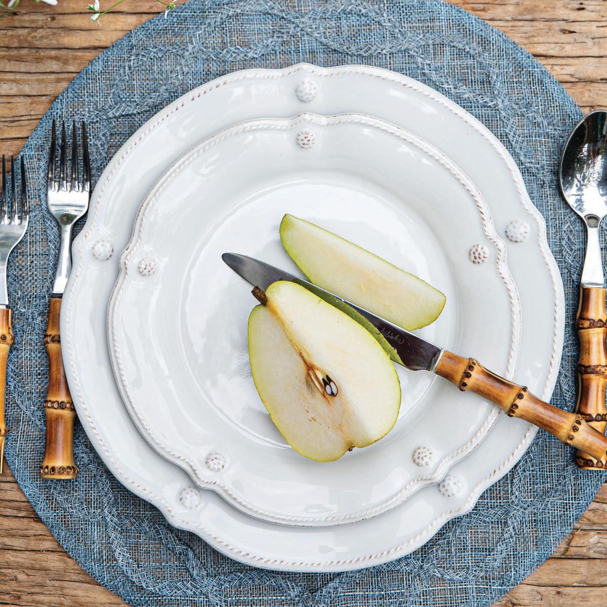 Juliska Placemat: Tuileries Garden - Chambray Blue