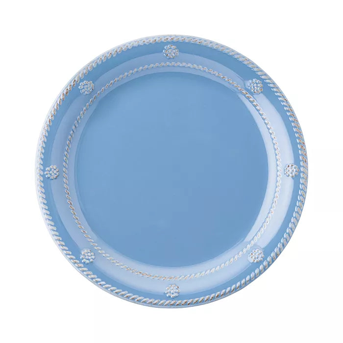 Juliska Melamine: Berry & Thread Salad Plate - Chambray
