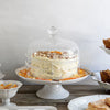 Juliska Flatware: Berry & Thread Cake Serving Set - Bright Satin