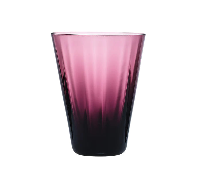 Kim Seybert Glass: Daphne Tumbler in Amethyst, Set of 4