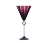 Kim Seybert Glass: Daphne Wine Glass - Amethyst, Set of 4