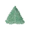 Vietri Lastra Holiday Figural Tree - Small Plate