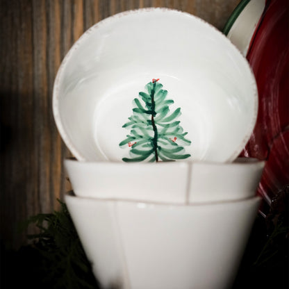 Vietri Lastra Holiday - Stacking Cereal Bowl