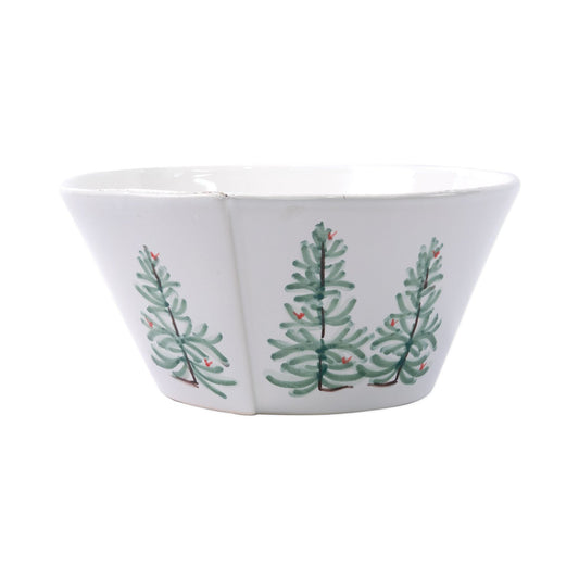 Vietri Lastra Holiday - Stacking Serving Bowl Large
