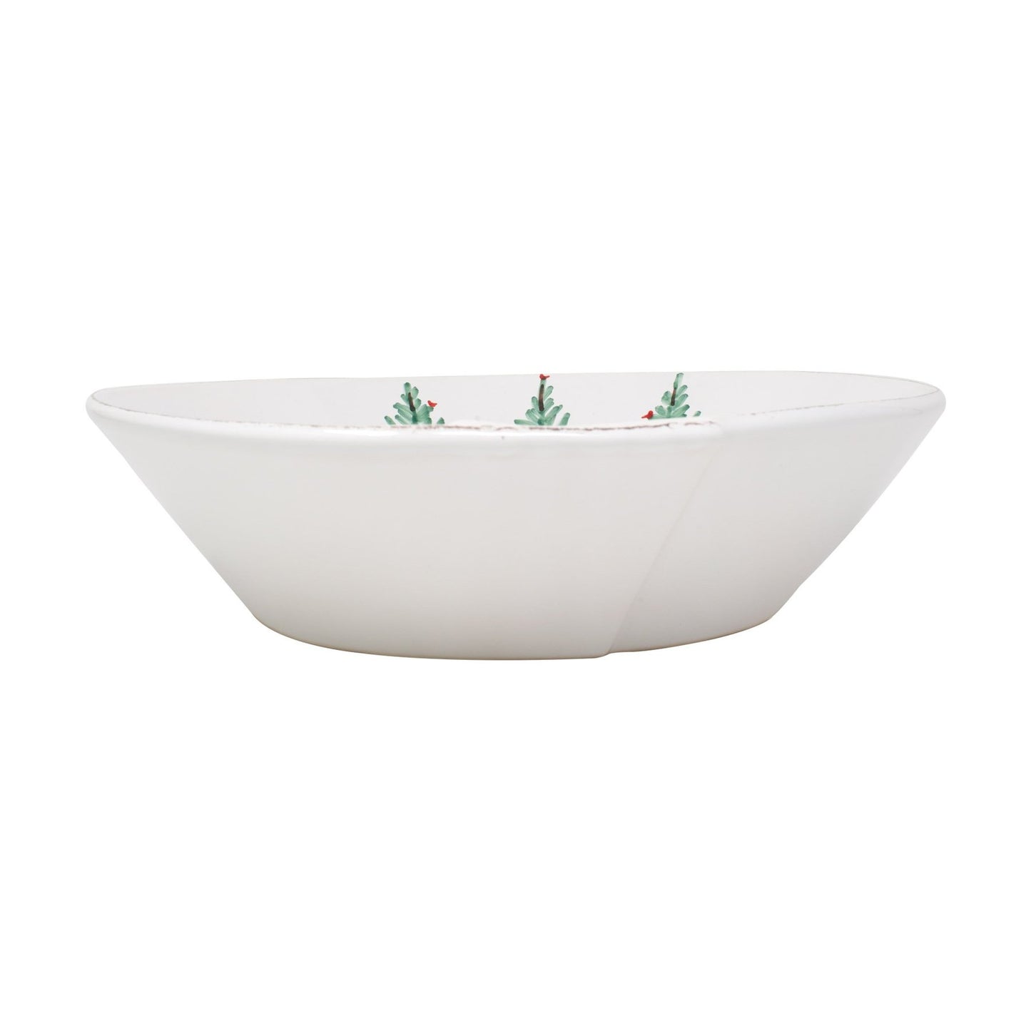 Vietri Lastra Holiday - Shallow Serving Bowl Large