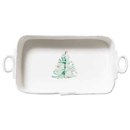 Vietri Lastra Holiday - Baker Rectangular