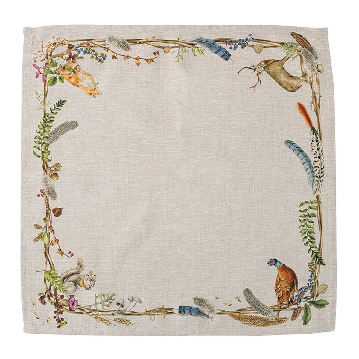 Juliska Napkin: Forest Walk Animals