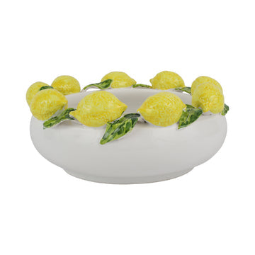 Vietri Limoni Figural Centerpiece
