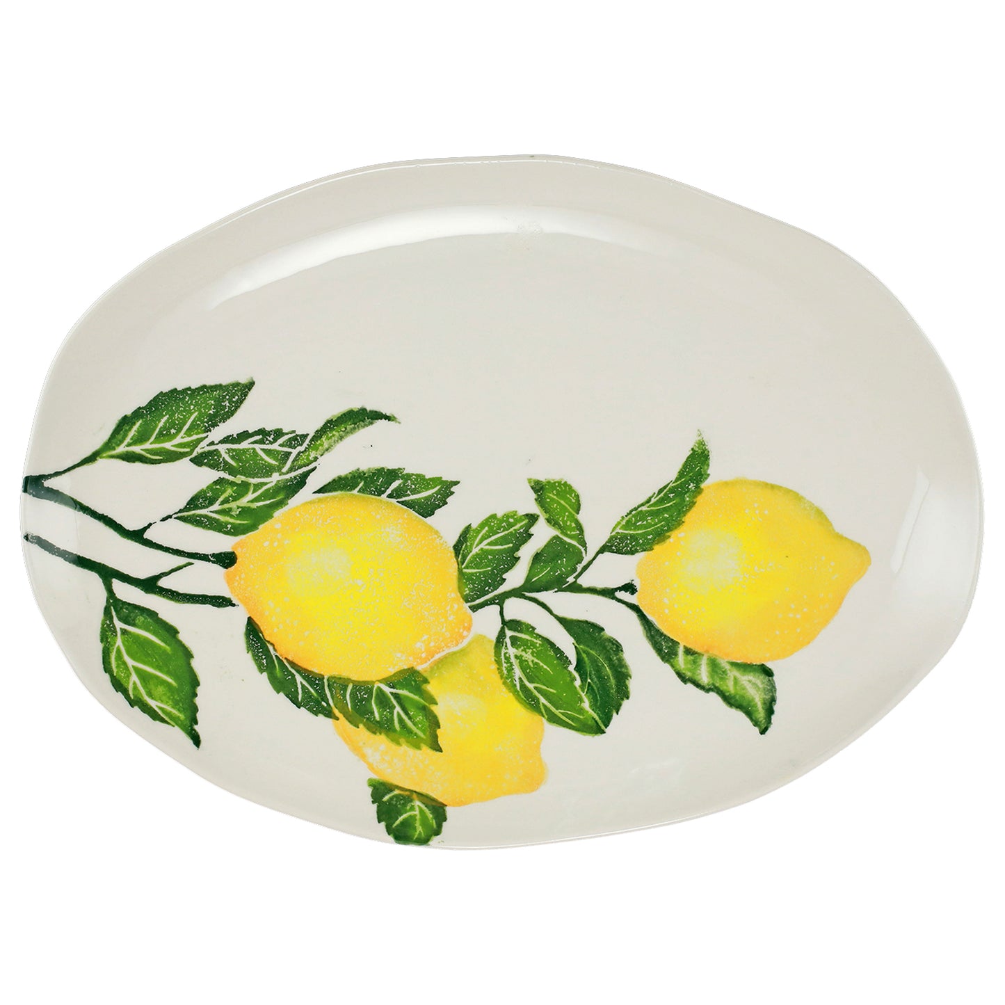 Vietri Limoni Oval Platter - Medium