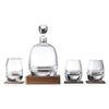LSA Islay Whiskey Set, Decanter, 2 Whiskey Glass, Serving Jug & Coasters