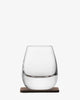 LSA Whisky Islay Tumbler & Walnut Coaster Set of 2