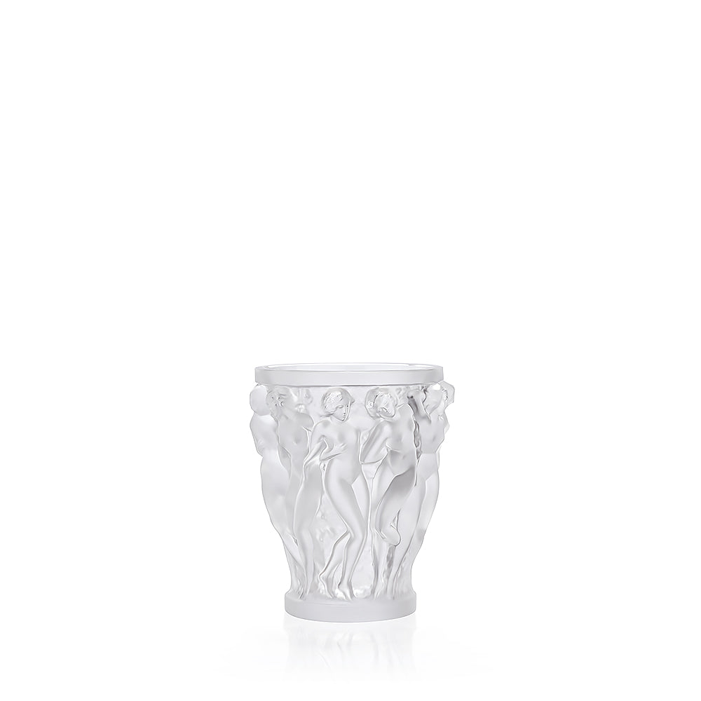 Lalique Vase - Bacchantes Clear - Small