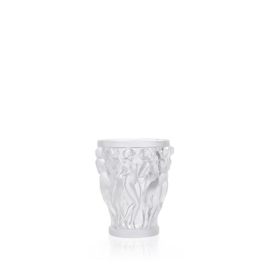 Lalique Vase - Bacchantes Clear - Small