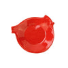 Vietri Lastra Holiday Figural Red Bird - Canape Plate