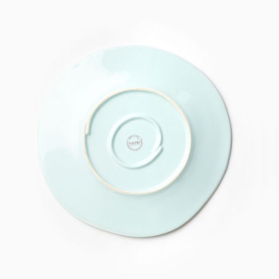 Vietri Lastra Aqua - European Dinner Plate