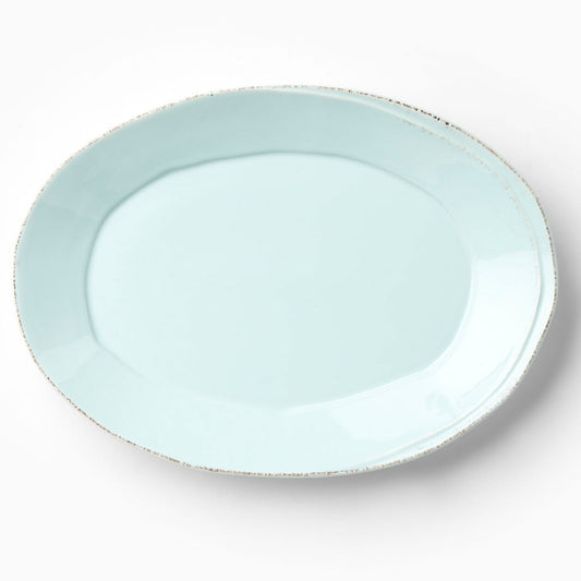 Vietri Lastra Aqua - Platter Oval