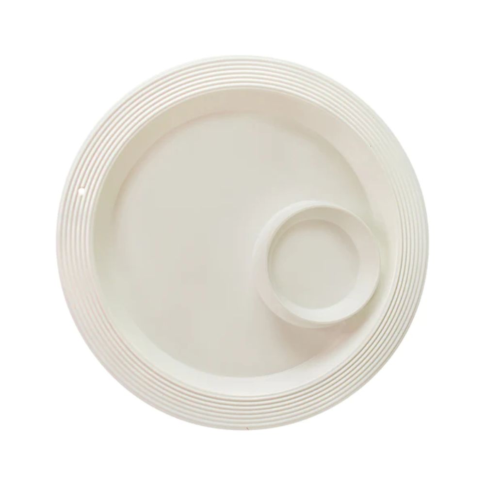 Nora Fleming Melamine: Pinstripes Chip & Dip Tray