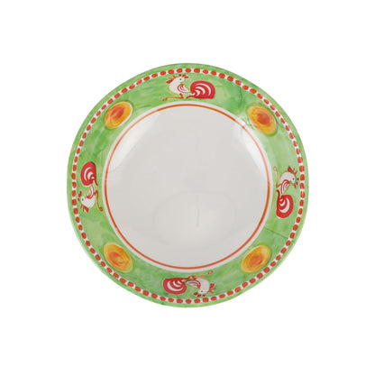 Vietri Melamine: Campagna Gallina (Rooster) Pasta Bowl